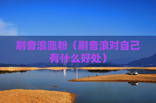 刷音浪涨粉（刷音浪对自己有什么好处）