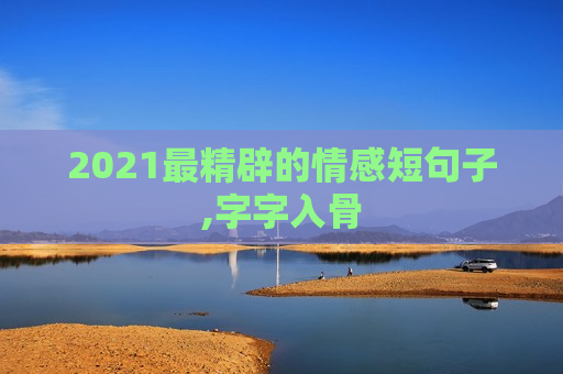 2021最精辟的情感短句子,字字入骨