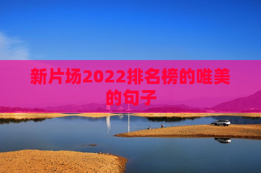 新片场2022排名榜的唯美的句子