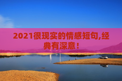 2021很现实的情感短句,经典有深意！