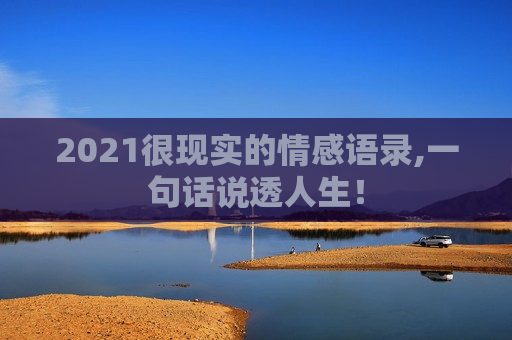 2021很现实的情感语录,一句话说透人生！