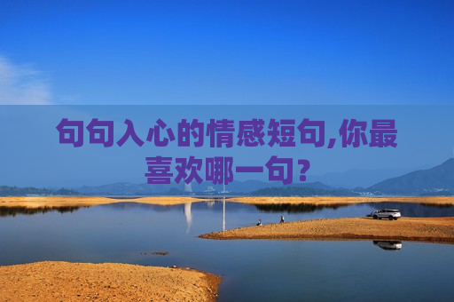 句句入心的情感短句,你最喜欢哪一句？