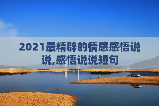 2021最精辟的情感感悟说说,感悟说说短句