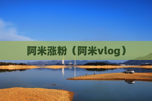 阿米涨粉（阿米vlog）