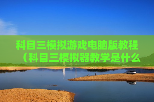 科目三模拟游戏电脑版教程（科目三模拟器教学是什么）