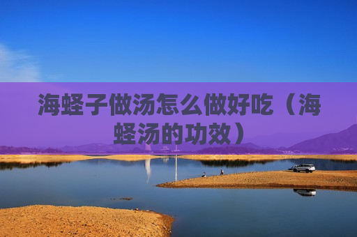 海蛏子做汤怎么做好吃（海蛏汤的功效）