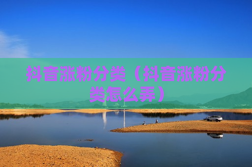 抖音涨粉分类（抖音涨粉分类怎么弄）