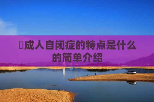 ​成人自闭症的特点是什么的简单介绍